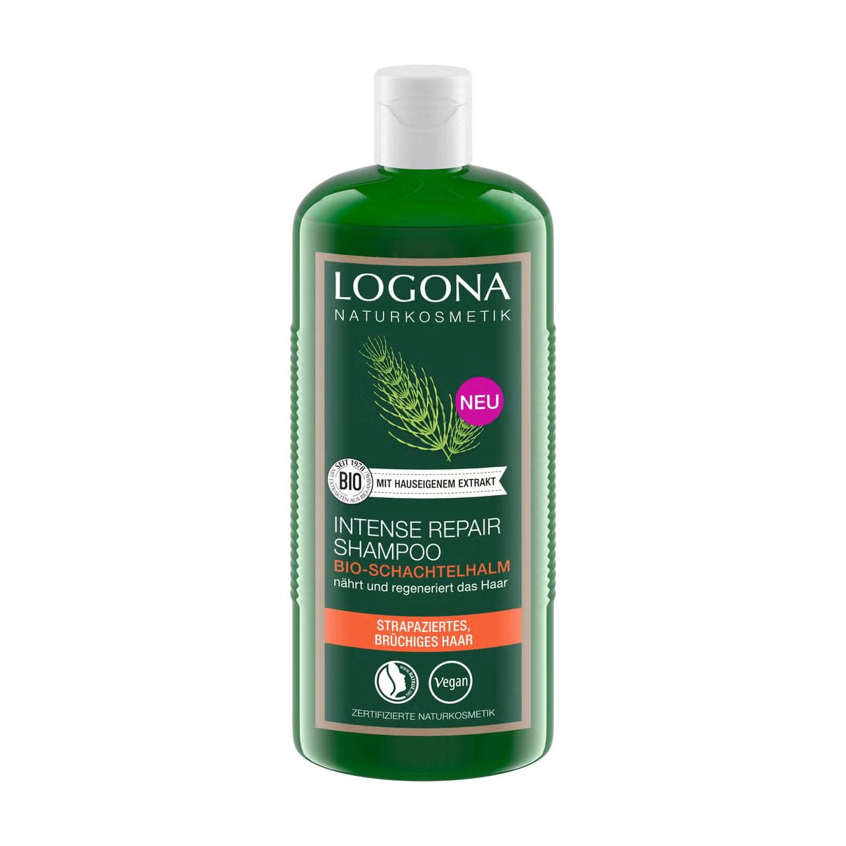 Шампунь Logona Intense Repair Shampoo для ламкого волосся з посіченими кінчиками, 250 мл